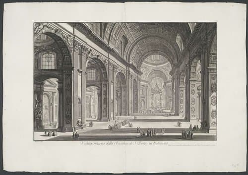 Vedute di Roma disegnate ed incise da Giambattista Piranesi architetto Ve(nez)iano by Giovanni Battista Piranesi