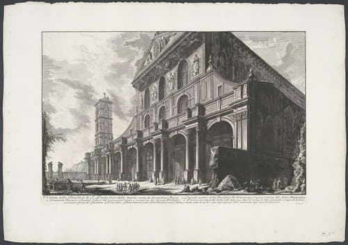 Vedute di Roma disegnate ed incise da Giambattista Piranesi architetto Ve(nez)iano by Giovanni Battista Piranesi