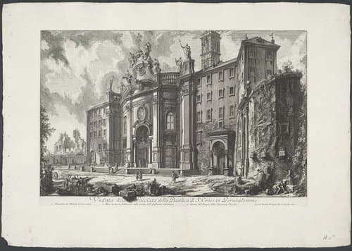 Gezichten op Rome by Giovanni Battista Piranesi