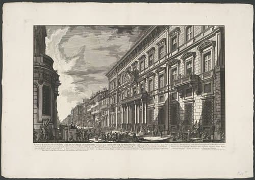 Gezichten op Rome by Giovanni Battista Piranesi