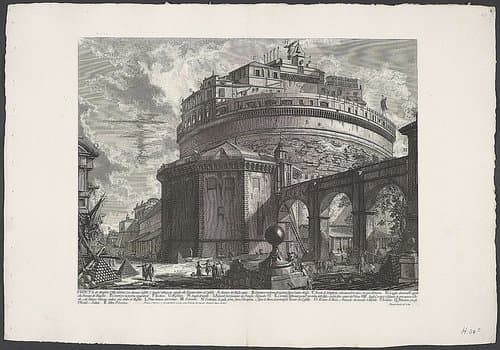 Vedute di Roma disegnate ed incise da Giambattista Piranesi architetto Ve(nez)iano by Giovanni Battista Piranesi