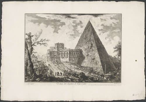 Vedute di Roma disegnate ed incise da Giambattista Piranesi architetto Ve(nez)iano by Giovanni Battista Piranesi