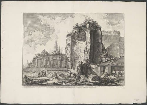 Vedute di Roma disegnate ed incise da Giambattista Piranesi architetto Ve(nez)iano by Giovanni Battista Piranesi