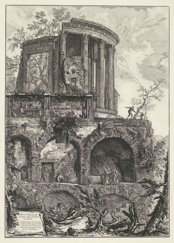 Gezichten op Rome by Giovanni Battista Piranesi