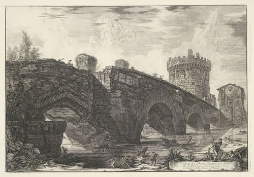 Gezichten op Rome by Giovanni Battista Piranesi