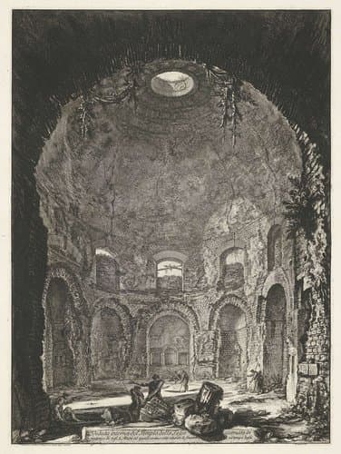 Gezichten op Rome by Giovanni Battista Piranesi