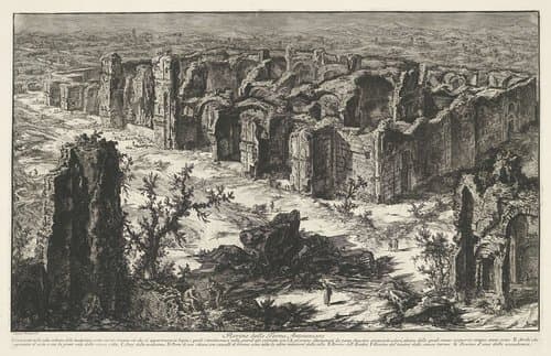 Vedute di Roma disegnate ed incise da Giambattista Piranesi architetto Ve(nez)iano by Giovanni Battista Piranesi