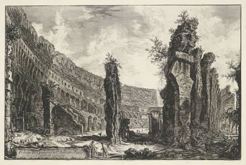 Gezichten op Rome by Giovanni Battista Piranesi