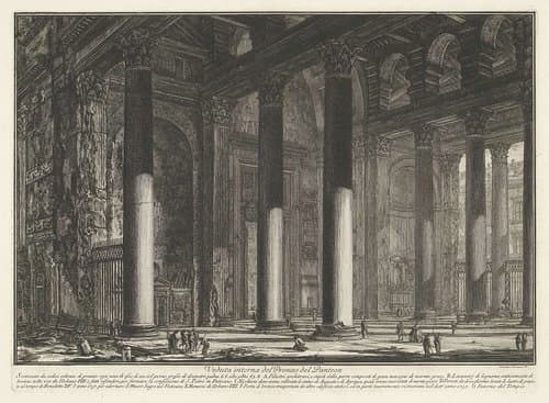 Vedute di Roma disegnate ed incise da Giambattista Piranesi architetto Ve(nez)iano by Giovanni Battista Piranesi