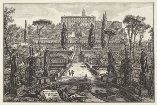 Gezichten op Rome by Giovanni Battista Piranesi
