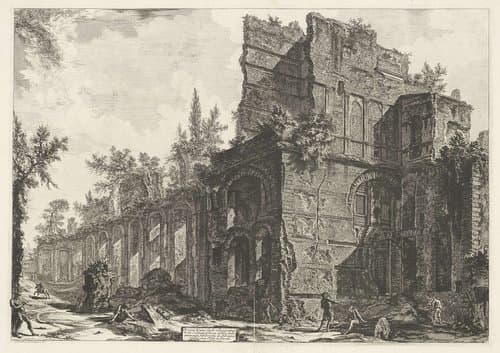 Gezichten op Rome by Giovanni Battista Piranesi