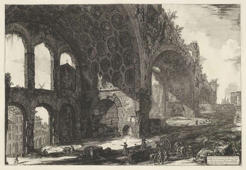 Gezichten op Rome by Giovanni Battista Piranesi
