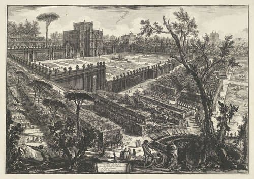 Vedute di Roma disegnate ed incise da Giambattista Piranesi architetto Ve(nez)iano by Giovanni Battista Piranesi