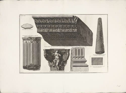 Archeologische vondsten uit Albano en Castel Gandolfo by Giovanni Battista Piranesi