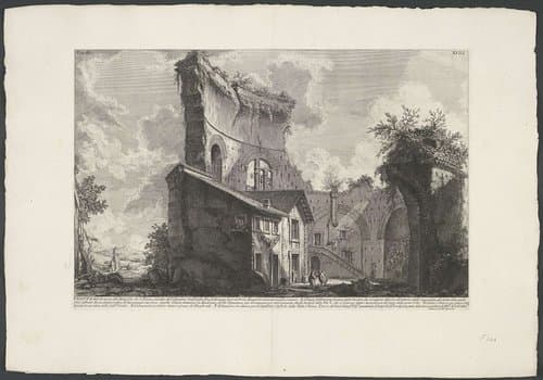 Mausoleum van Helena by Giovanni Battista Piranesi