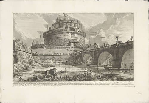 Archeologische vondsten in en rond Rome by Giovanni Battista Piranesi