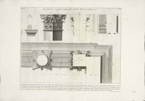 Archeologische vondsten in en rond Rome by Giovanni Battista Piranesi