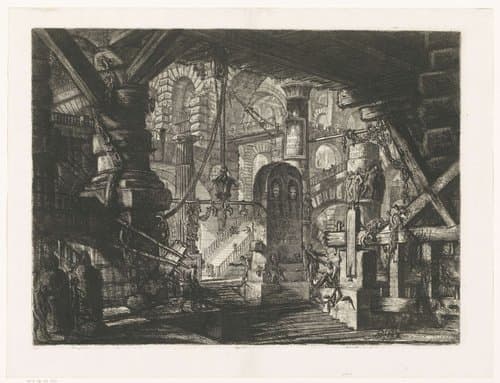 Carceri d'invenzione by Giovanni Battista Piranesi