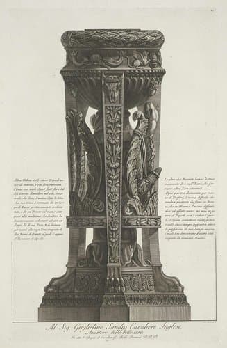 Tripod of altaar by Giovanni Battista Piranesi