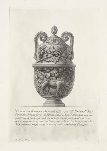 Antieke vazen by Giovanni Battista Piranesi