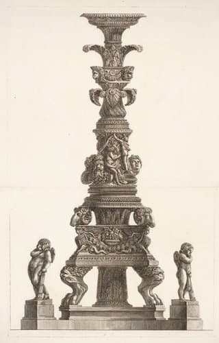 Kandelaber by Giovanni Battista Piranesi