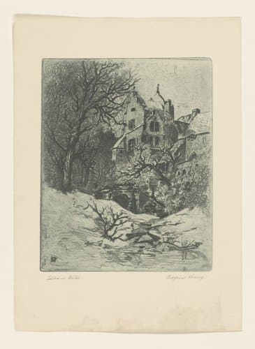 Schloss im Walde by Gottfried Lorenz