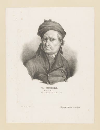 Portraits des artistes modernes nés dans le Royaume des Pays-Bas by Guillaume Philidor Van den Burggraaff