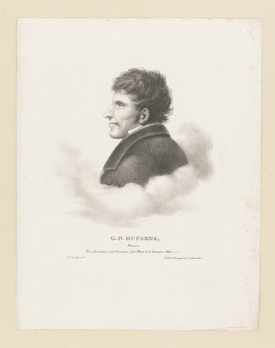G.P. Huygens by Guillaume Philidor Van den Burggraaff