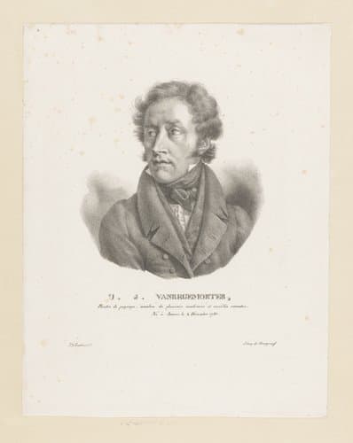 Portraits des artistes modernes nés dans le Royaume des Pays-Bas by Guillaume Philidor Van den Burggraaff