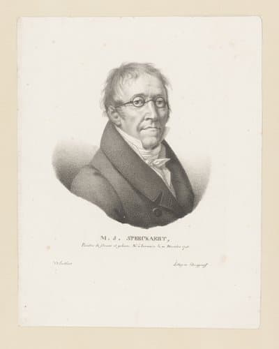 M.J. Speeckaert by Guillaume Philidor Van den Burggraaff
