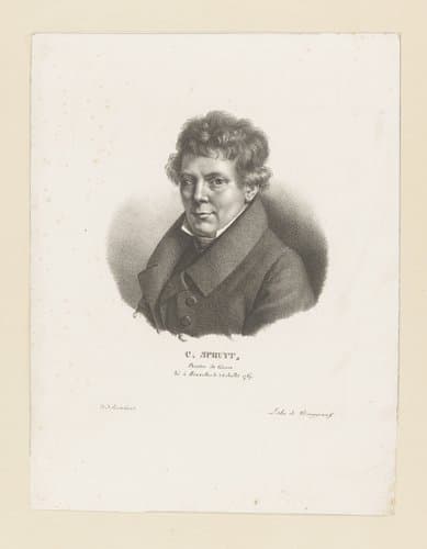 Portretten van hedendaagse kunstenaars uit het Verenigd Koninkrijk der Nederlanden by Guillaume Philidor Van den Burggraaff
