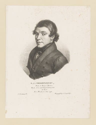 Portretten van hedendaagse kunstenaars uit het Verenigd Koninkrijk der Nederlanden by Guillaume Philidor Van den Burggraaff