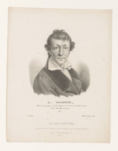 Portretten van hedendaagse kunstenaars uit het Verenigd Koninkrijk der Nederlanden by Guillaume Philidor Van den Burggraaff