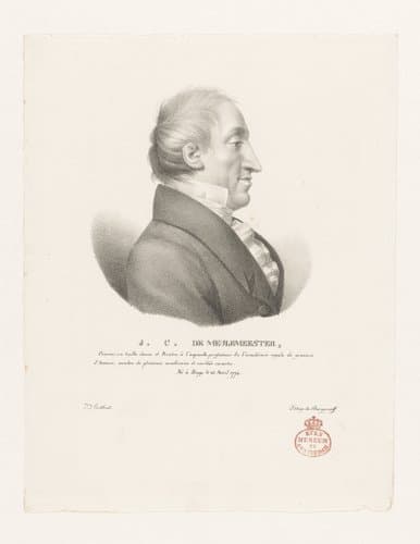 J.C. De Meulemeester by Guillaume Philidor Van den Burggraaff