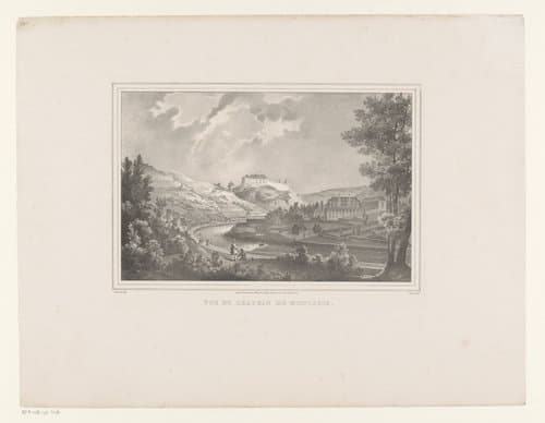 Vue du Chateau de Montjoie by Hilaire Antoine Kreins