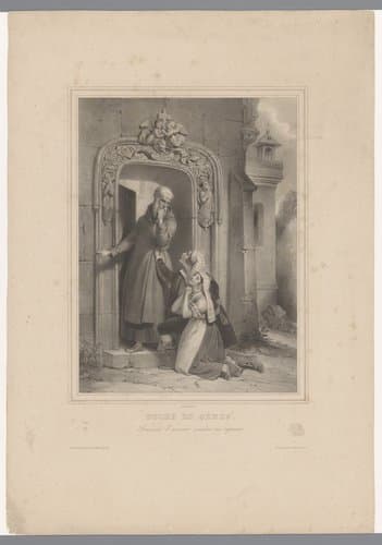 Liefdesparen uit verschillende landen by Achille Devéria