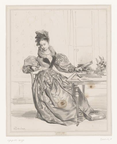 Les Heures du Jour by Achille Devéria