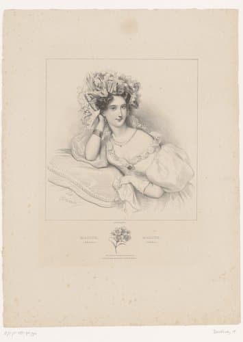 Taal der bloemen by Achille Devéria