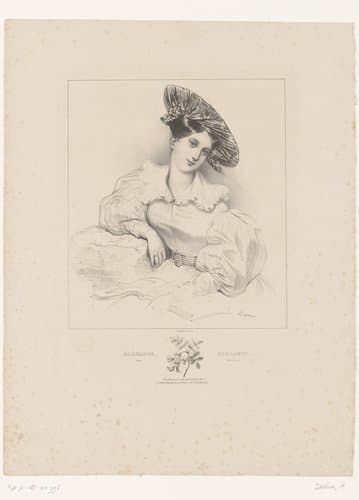 Taal der bloemen by Achille Devéria