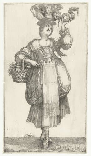 Tuinierster by Jacques Bellange