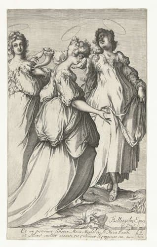 Drie heilige vrouwen by Matthäus Merian (I)