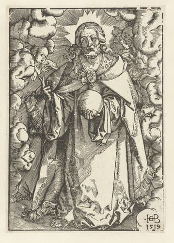 Christus als Salvator Mundi by Hans Baldung Grien