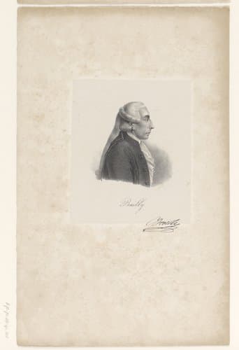 Portret van Jean Sylvain Bailly by anonymous; veuve Delpech (Naudet)