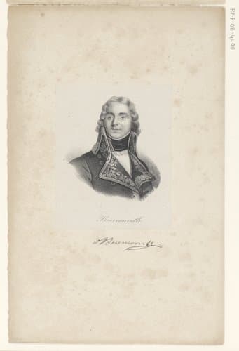 Portret van Pierre Riel de Beurnonville by anonymous; veuve Delpech (Naudet)