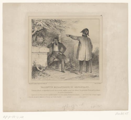 Gebeurtenissen uit het leven van korporaal Valentin by Nicolas Toussaint Charlet