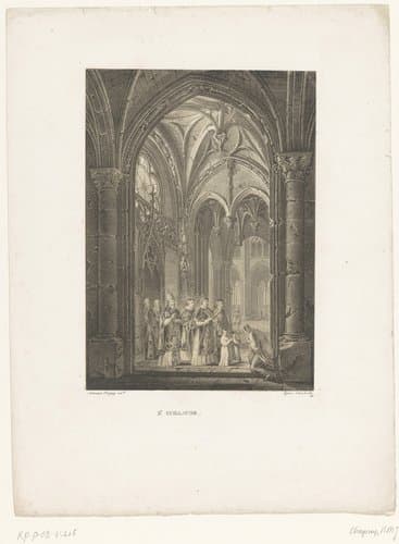 St. Guillaume by Nicolas Marie Joseph Chapuy