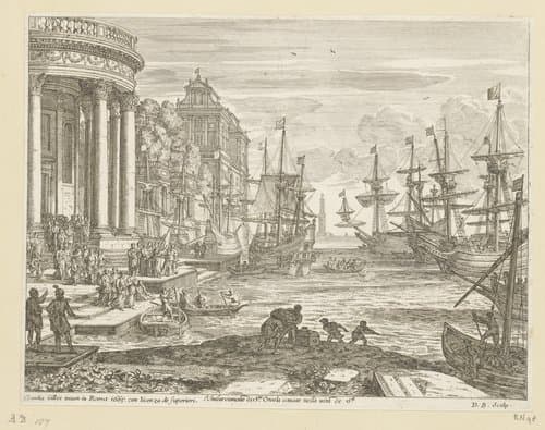 Inscheping van de Heilige Ursula by Dominique Barrière