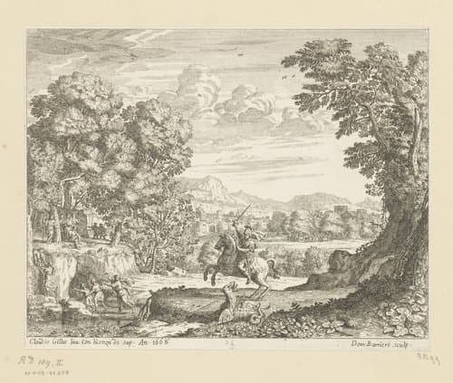 Sint Joris en de draak by Dominique Barrière