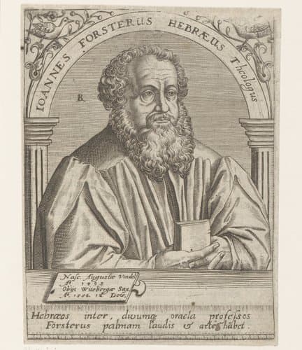 Portret van Johann Forster by Robert Boissard