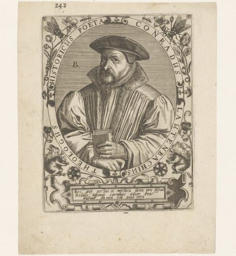 Portret van Conrad Lautenbach by Robert Boissard
